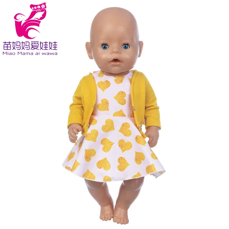 Baby Doll Boy Clothes 43Cm 17 Inch Baby Dolls Coat Sport Toys Wear Children Girl Gifts