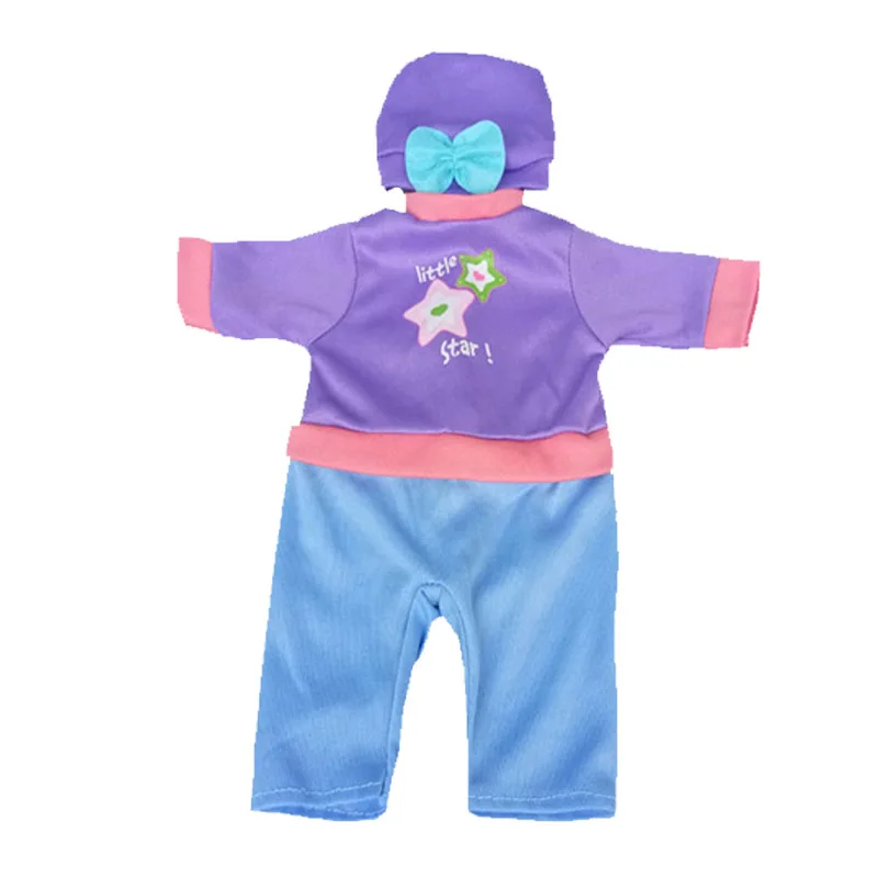 Baby Doll Boy Clothes 43Cm 17 Inch Baby Dolls Coat Sport Toys Wear Children Girl Gifts