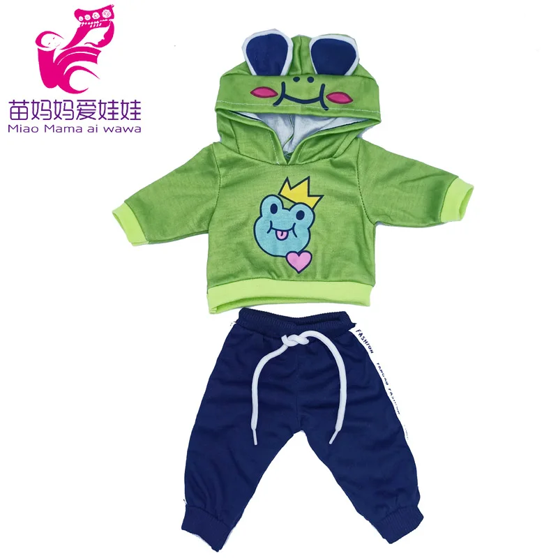 Baby Doll Boy Clothes 43Cm 17 Inch Baby Dolls Coat Sport Toys Wear Children Girl Gifts