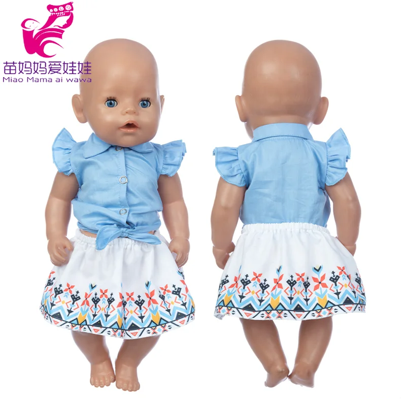 Baby Doll Boy Clothes 43Cm 17 Inch Baby Dolls Coat Sport Toys Wear Children Girl Gifts