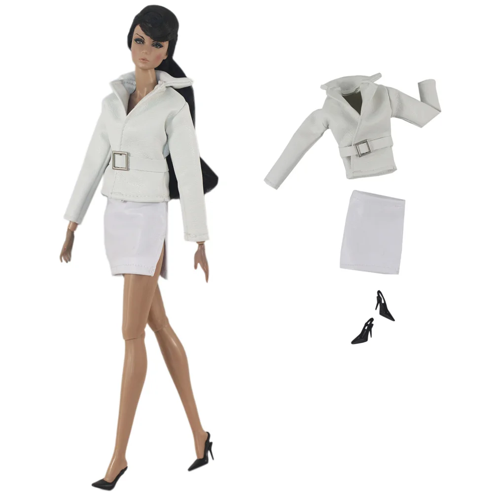 Handmade BABI CLOTHES Leather Clothing Outfit for 11.5 inch 30cm Doll Clothes Many Style Gifts for BABI Doll Accessories 03
