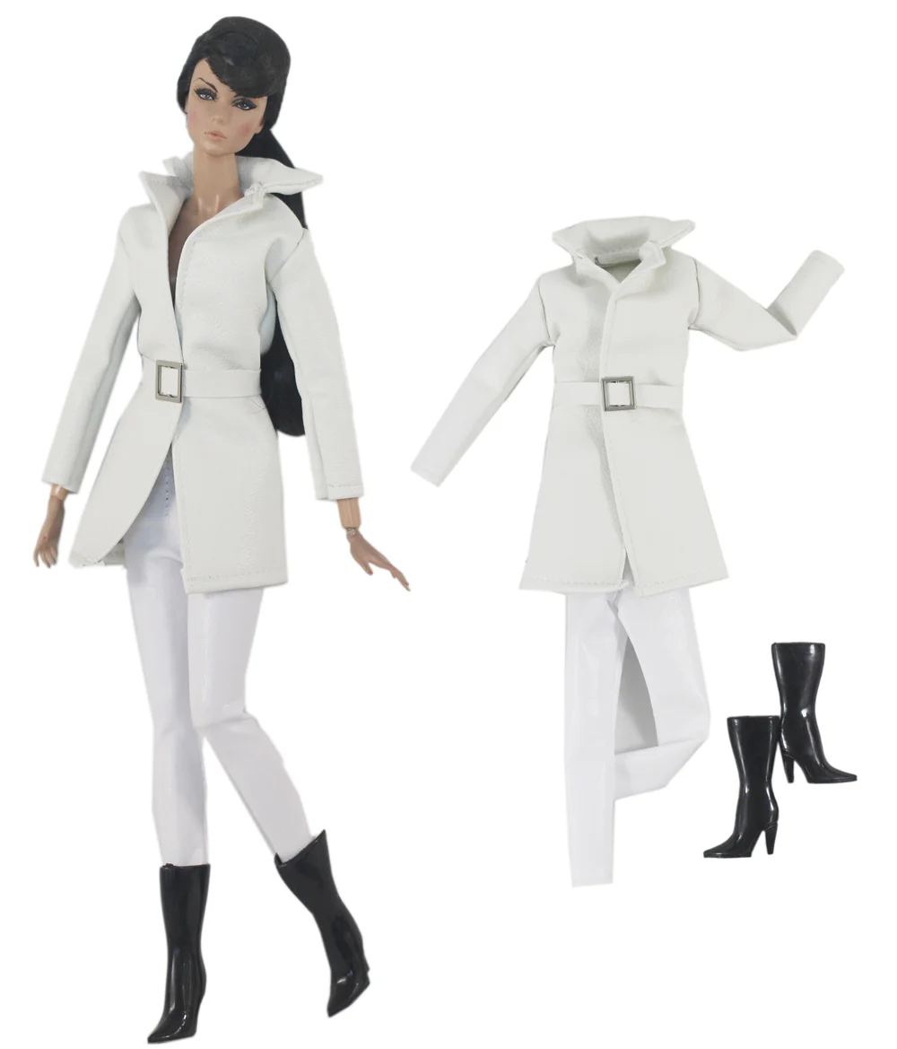 Handmade BABI CLOTHES Leather Clothing Outfit for 11.5 inch 30cm Doll Clothes Many Style Gifts for BABI Doll Accessories 03