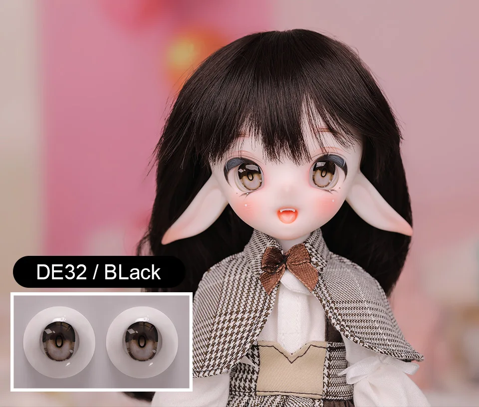 BJD Eyes Anime Resin Eyeball DE32 8 10 12 14 16 18 20 22 24mm Handscraft Colourful Doll Accessories