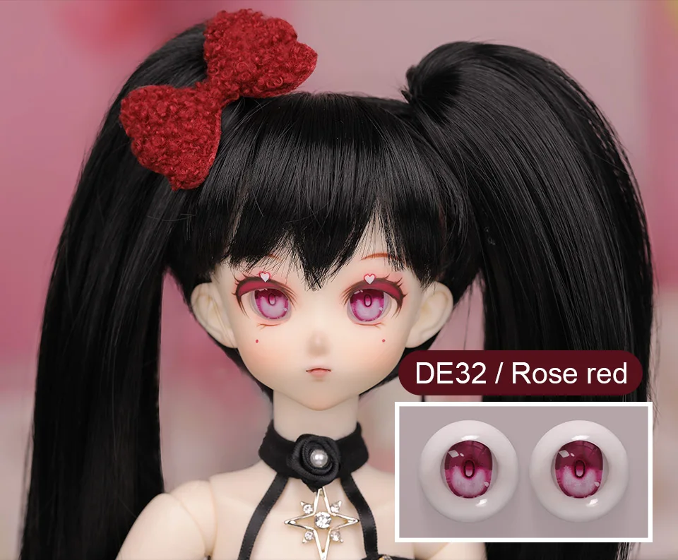 BJD Eyes Anime Resin Eyeball DE32 8 10 12 14 16 18 20 22 24mm Handscraft Colourful Doll Accessories