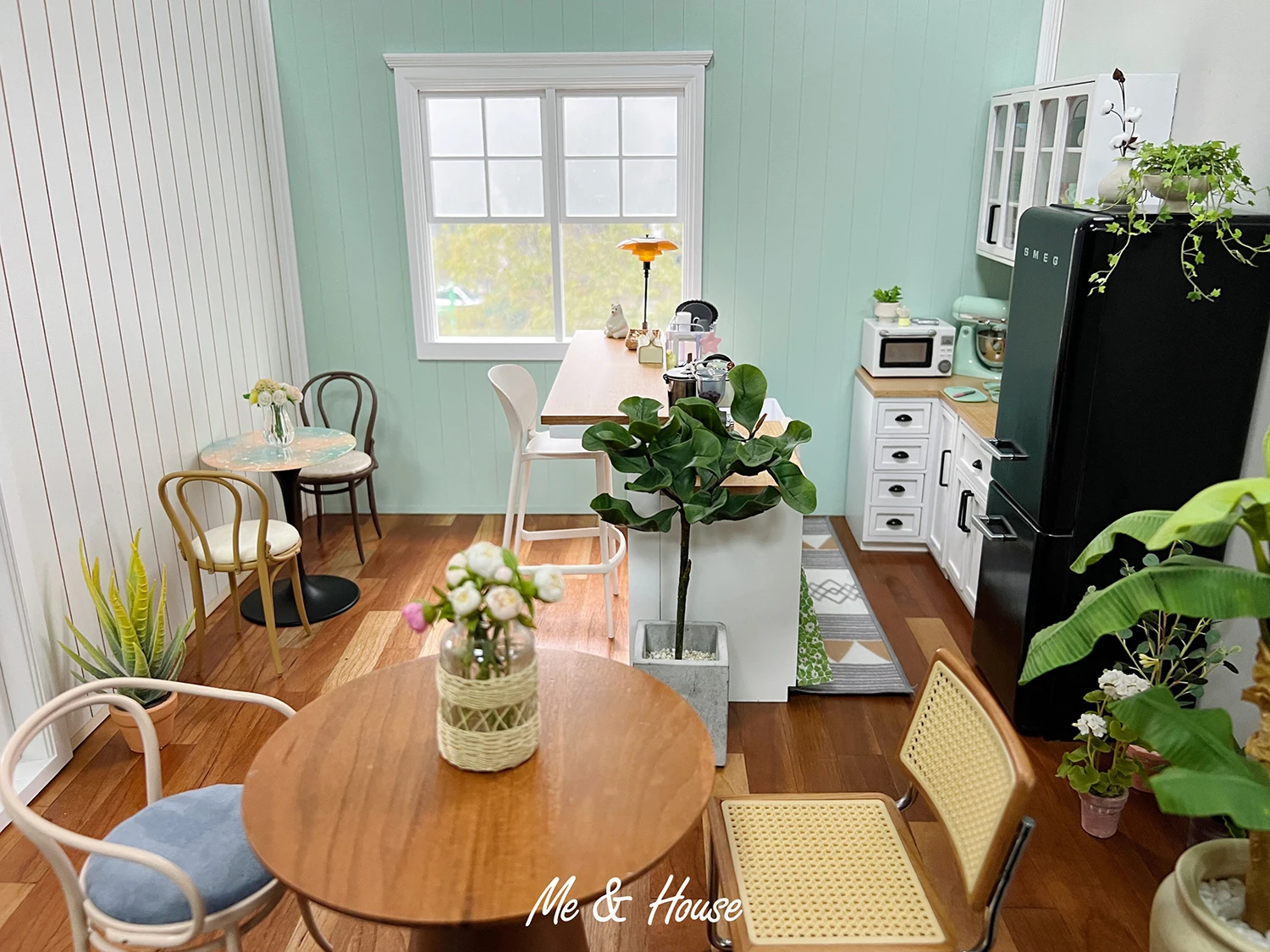 1/6 Scale Dollhouse Miniature Furniture Wooden Shelf Cabinet Sink Cabinet Operator Counter Bar Dollhouse Kitchen Accessory