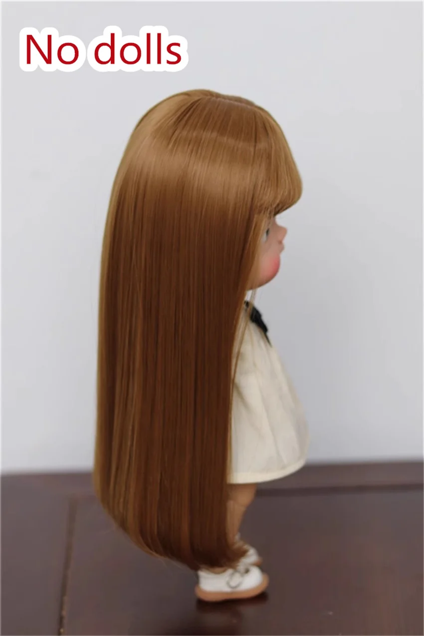 In Stock BJD Doll Wig Blythe Baby Big Head Diandian High Temperature Silk Long Pear BJD Accessories (No Dolls)