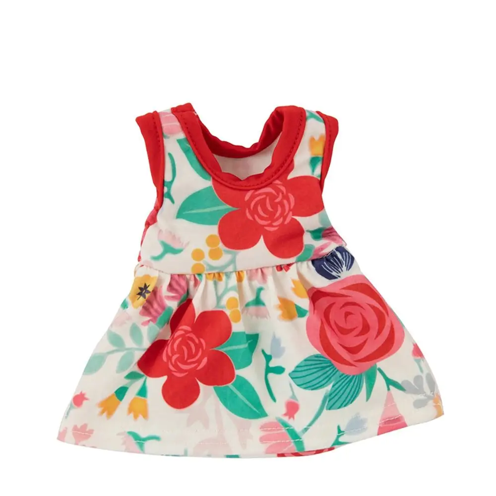 14Inch Doll Clothes Mini Swimsuit Fashion Floral Dress Casual Wears For 35CM Dolls Accessories Changing Dressing Game Toys