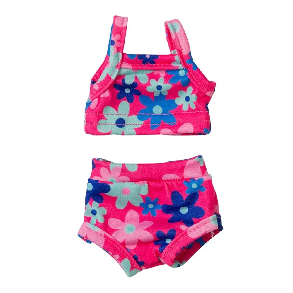 14Inch Doll Clothes Mini Swimsuit Fashion Floral Dress Casual Wears For 35CM Dolls Accessories Changing Dressing Game Toys