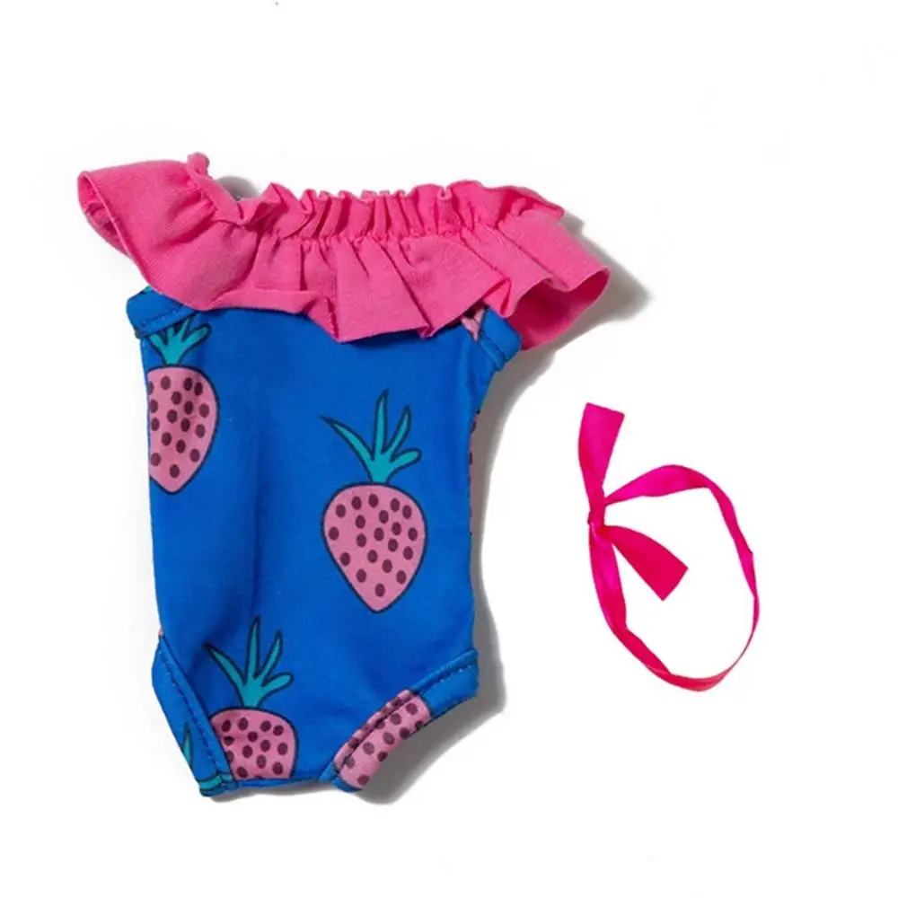 14Inch Doll Clothes Mini Swimsuit Fashion Floral Dress Casual Wears For 35CM Dolls Accessories Changing Dressing Game Toys