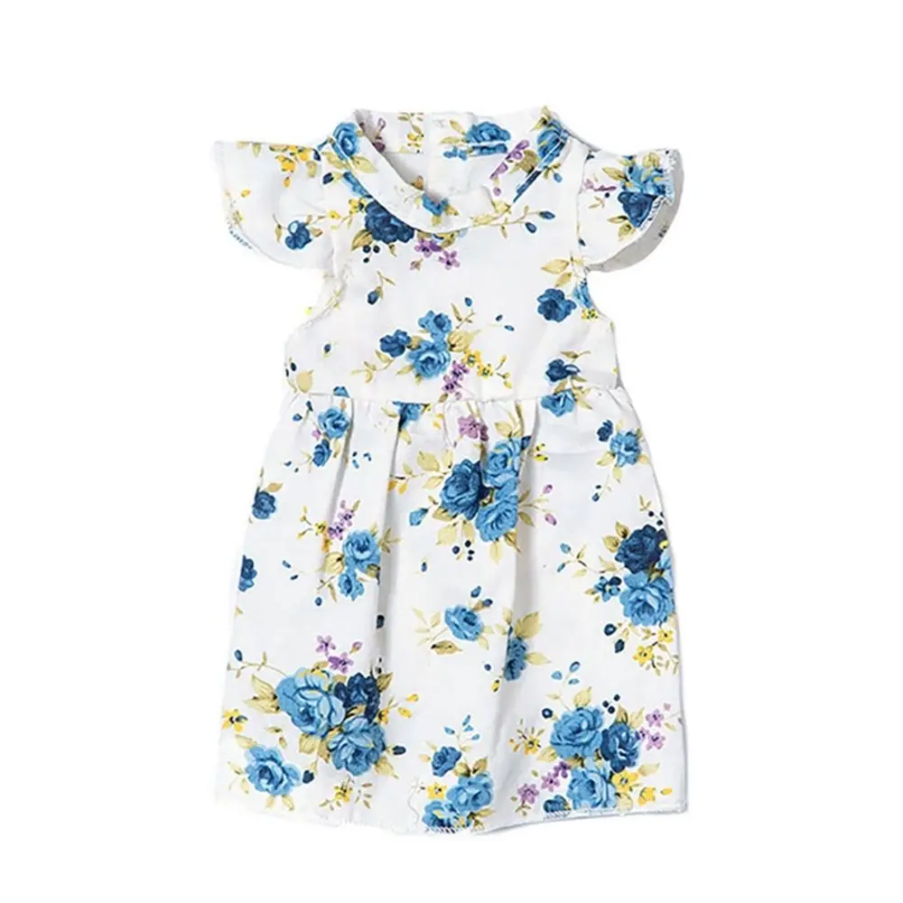 14Inch Doll Clothes Mini Swimsuit Fashion Floral Dress Casual Wears For 35CM Dolls Accessories Changing Dressing Game Toys