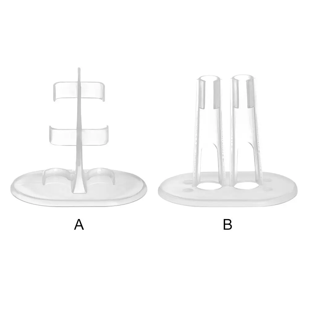 5pcs Transparent Doll Stand Display Holder Plastic Dolls Stands Doll Accessories Doll Support Leg Holders