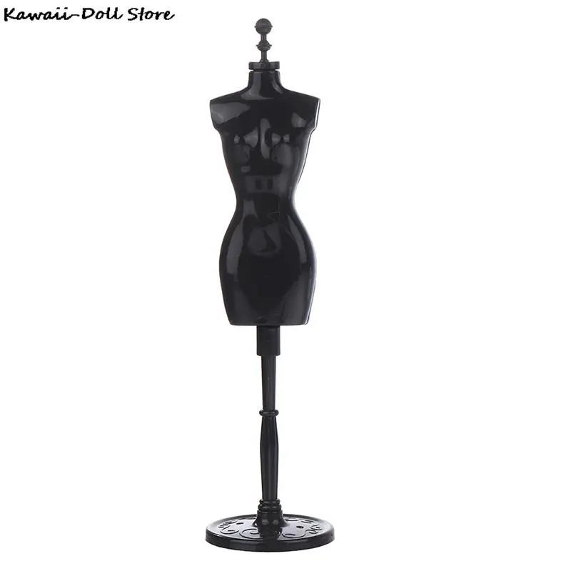 1Set 1:6 Dollhouse Miniature Mannequin Coat Hanger Skirt Support Wedding Mannequin Stand Humanoid Model Toy