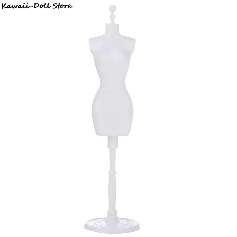 1Set 1:6 Dollhouse Miniature Mannequin Coat Hanger Skirt Support Wedding Mannequin Stand Humanoid Model Toy