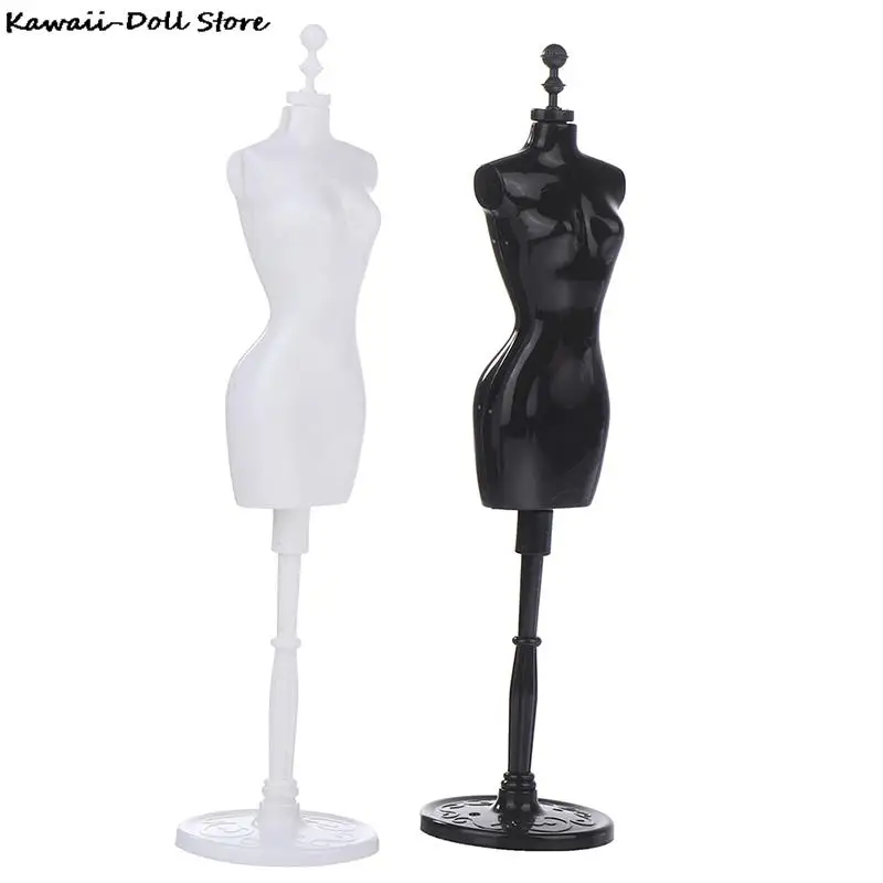1Set 1:6 Dollhouse Miniature Mannequin Coat Hanger Skirt Support Wedding Mannequin Stand Humanoid Model Toy