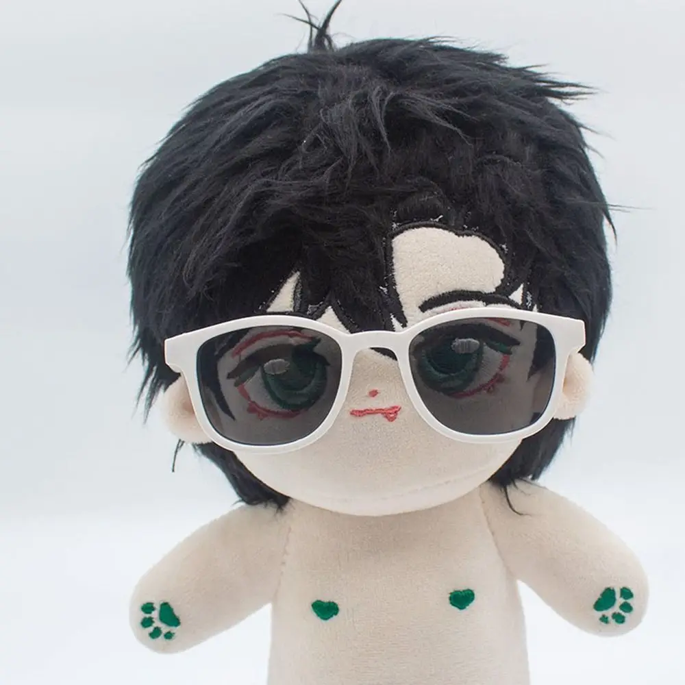 for 1/31/4 BJD Accessories For 15cm/20cm Dolls Fashion Glasses Clothes Plush Doll Eyeglasses Cute Frame Glasses