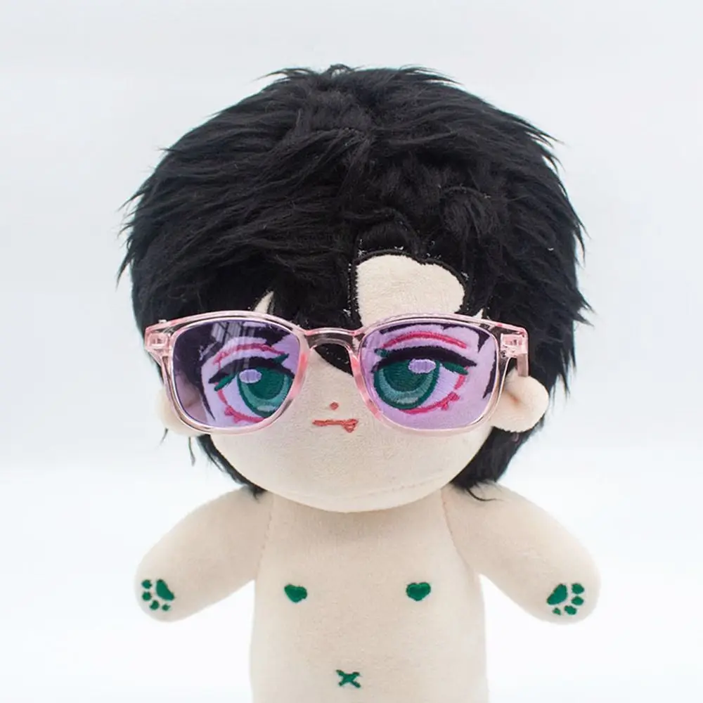 for 1/31/4 BJD Accessories For 15cm/20cm Dolls Fashion Glasses Clothes Plush Doll Eyeglasses Cute Frame Glasses
