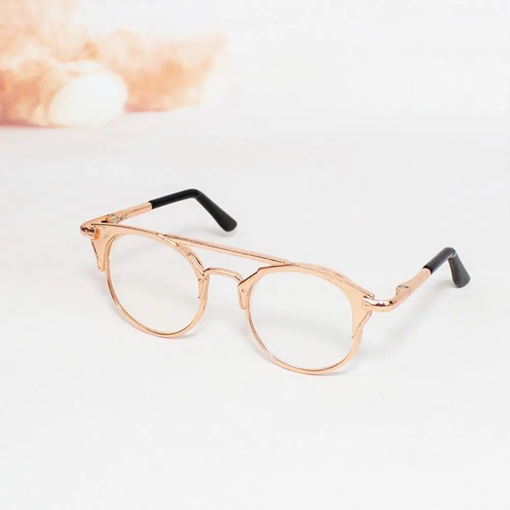 for 1/31/4 BJD Accessories For 15cm/20cm Dolls Fashion Glasses Clothes Plush Doll Eyeglasses Cute Frame Glasses