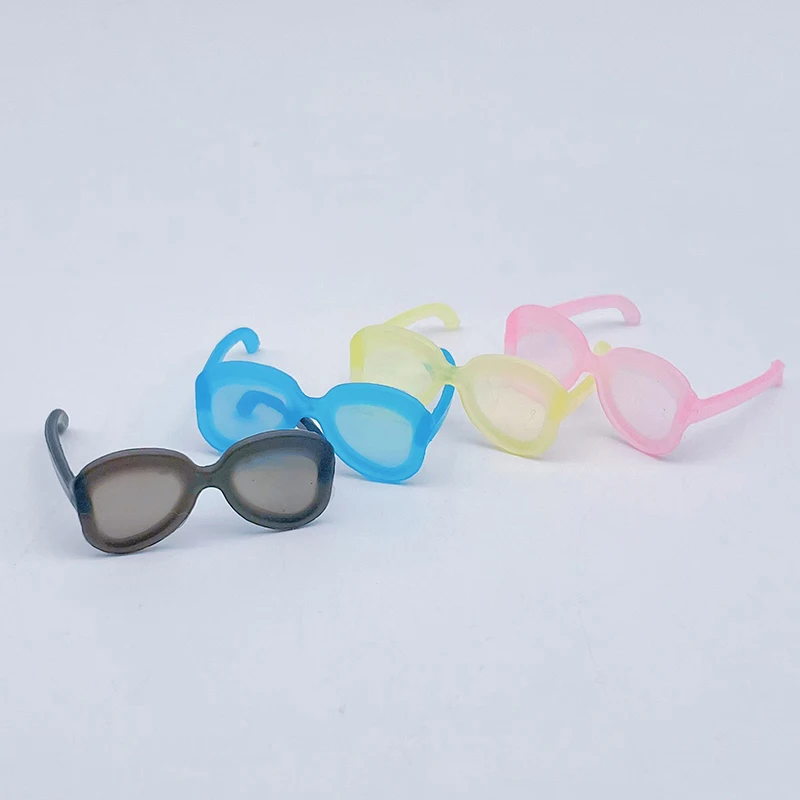 4/8/16Pcs Bento Decoration Tools Lunch Bento Box Food Glasses Headwear Buffet Sandwich Toppers Decor For Bento Decoration