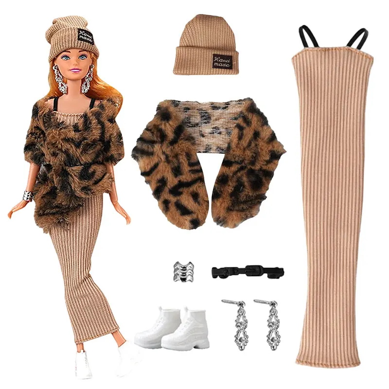 27 Styles Doll Clothes Fashion Sweater Outfit Dress Compatible for 30cm Girl Doll Accessories Christmas Birthday Toy for Kids