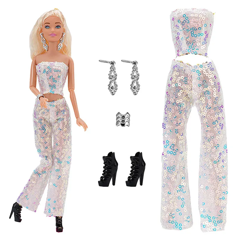 27 Styles Doll Clothes Fashion Sweater Outfit Dress Compatible for 30cm Girl Doll Accessories Christmas Birthday Toy for Kids