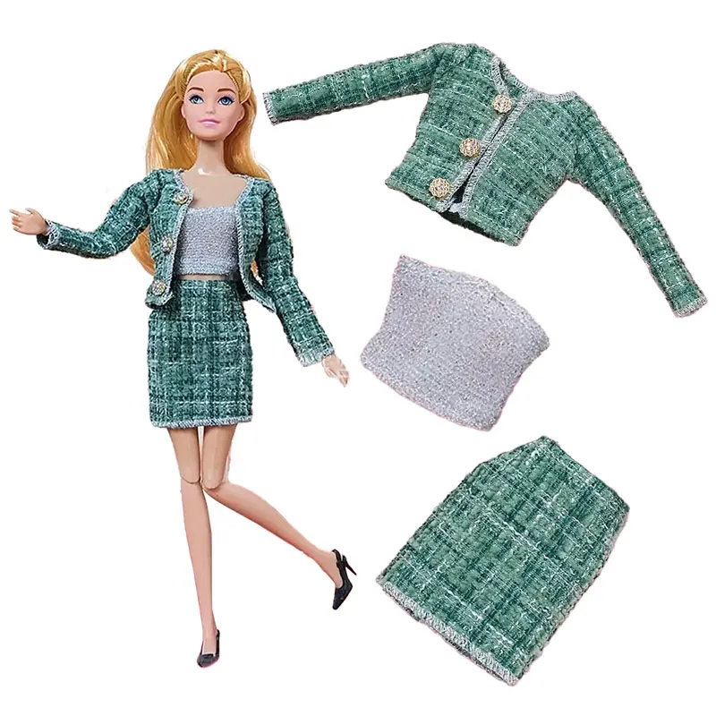 27 Styles Doll Clothes Fashion Sweater Outfit Dress Compatible for 30cm Girl Doll Accessories Christmas Birthday Toy for Kids