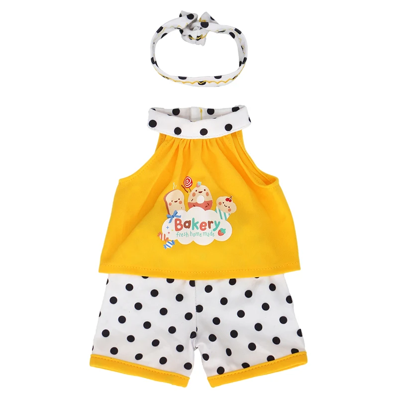 18" Girls Doll Overall Wear 43 Cm Baby Doll Clothes Rompers Children Girl Gifts