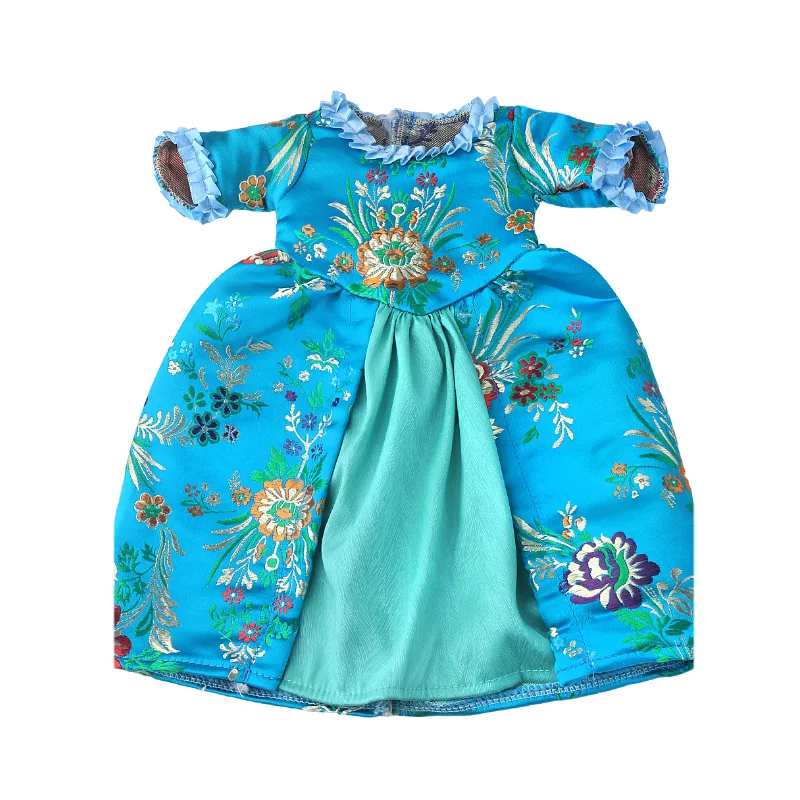 18" Girls Doll Overall Wear 43 Cm Baby Doll Clothes Rompers Children Girl Gifts