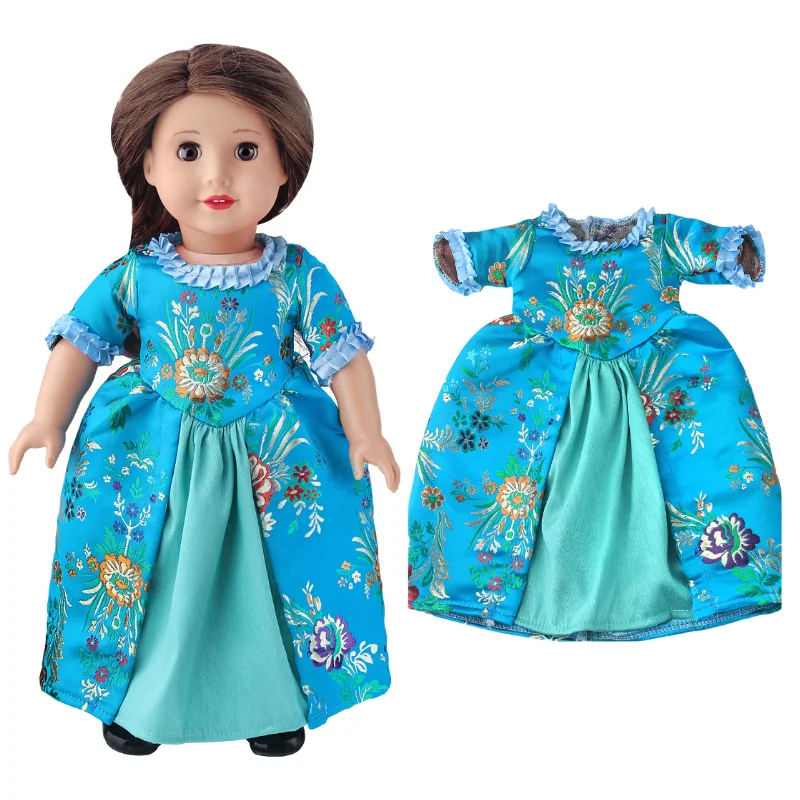 18" Girls Doll Overall Wear 43 Cm Baby Doll Clothes Rompers Children Girl Gifts