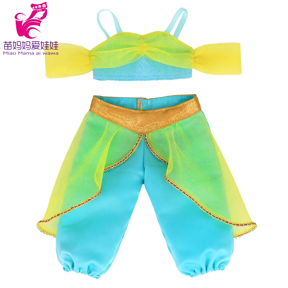 18" Girls Doll Overall Wear 43 Cm Baby Doll Clothes Rompers Children Girl Gifts