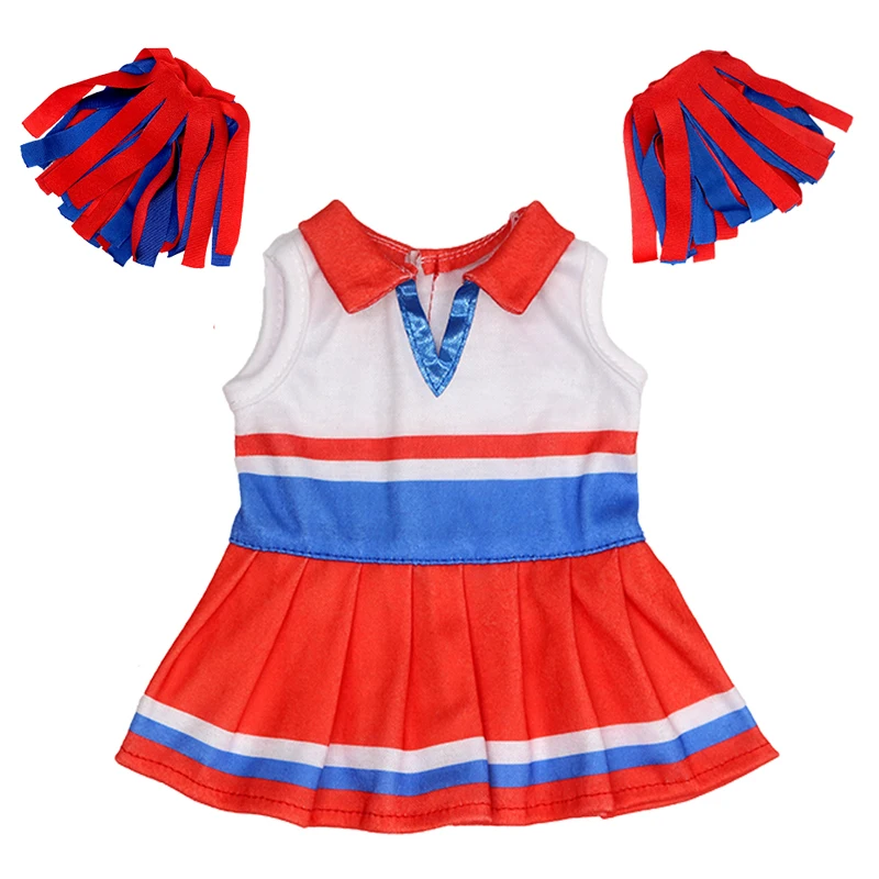 18" Girls Doll Overall Wear 43 Cm Baby Doll Clothes Rompers Children Girl Gifts