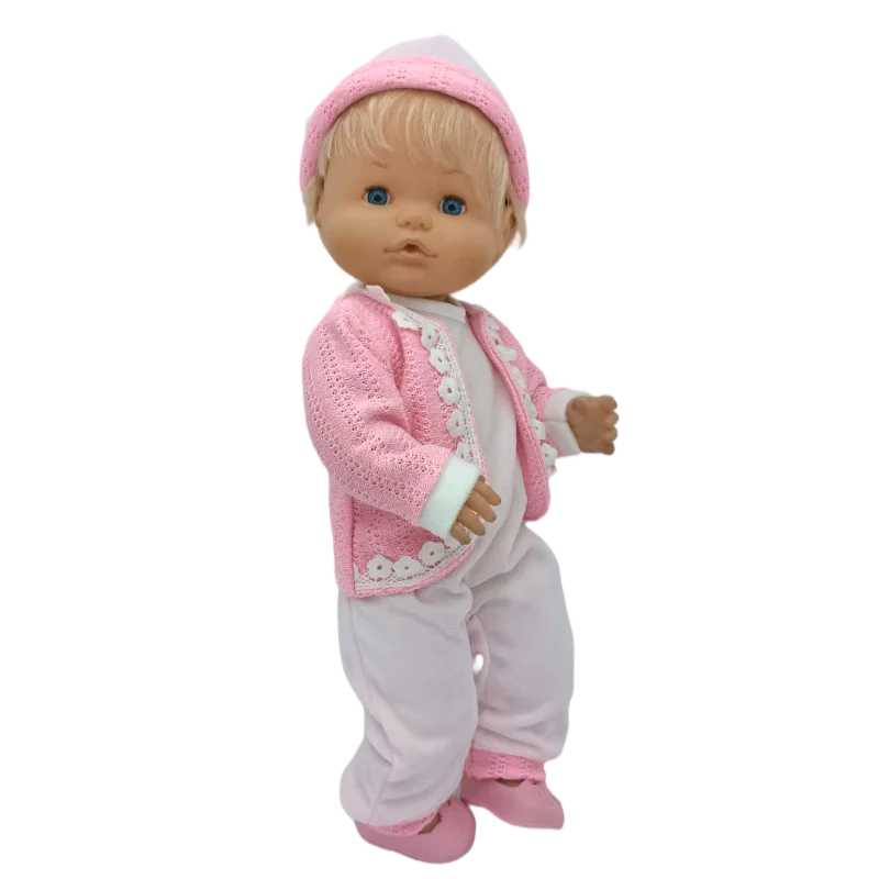 Reborn Baby Doll Clothes Jumpsuit 38 Cm Nenuco Doll Clothing Ropa Y Su Hermanita Toys Accessories
