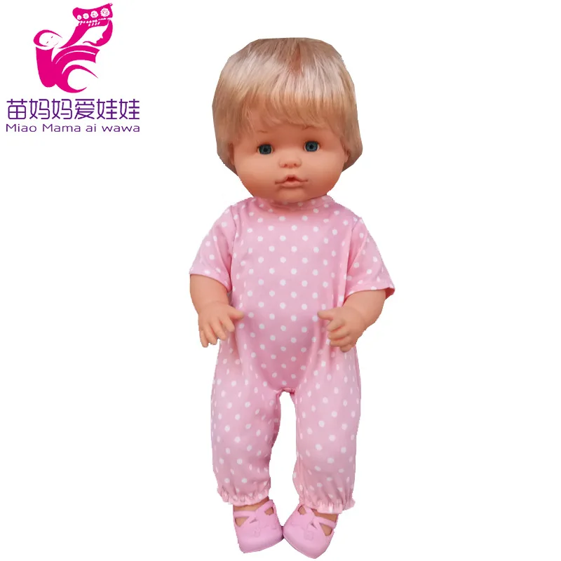Reborn Baby Doll Clothes Jumpsuit 38 Cm Nenuco Doll Clothing Ropa Y Su Hermanita Toys Accessories