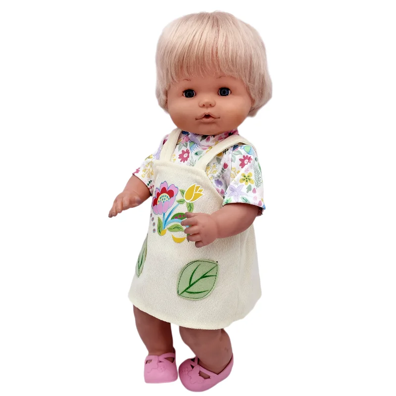 Reborn Baby Doll Clothes Jumpsuit 38 Cm Nenuco Doll Clothing Ropa Y Su Hermanita Toys Accessories