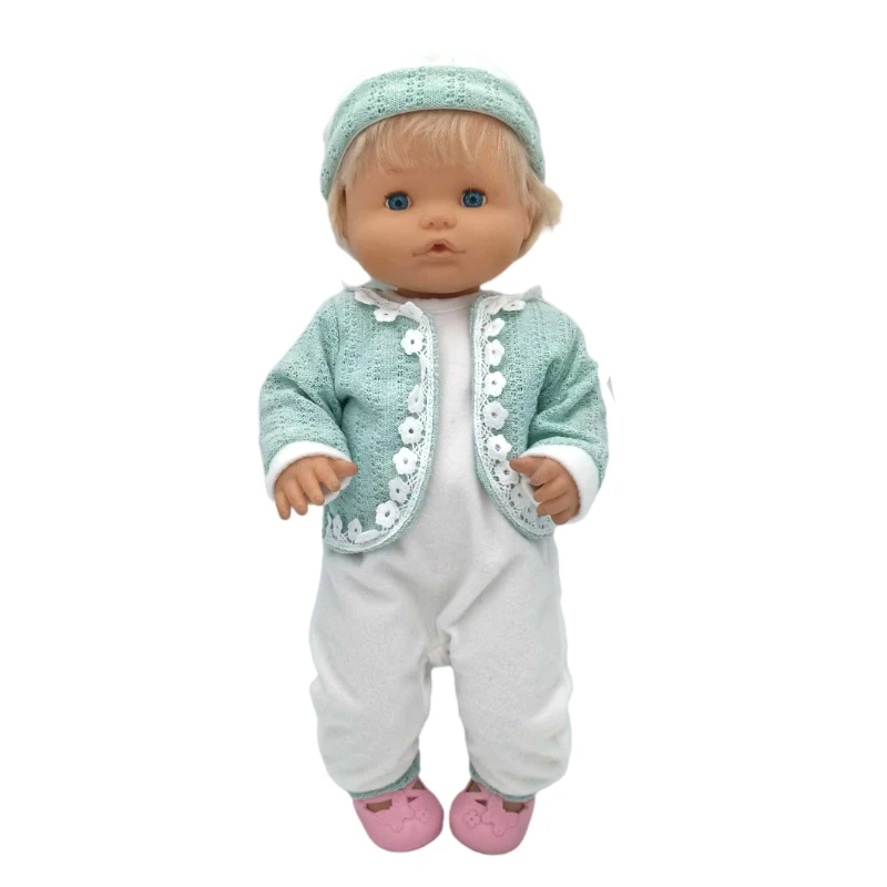 Reborn Baby Doll Clothes Jumpsuit 38 Cm Nenuco Doll Clothing Ropa Y Su Hermanita Toys Accessories