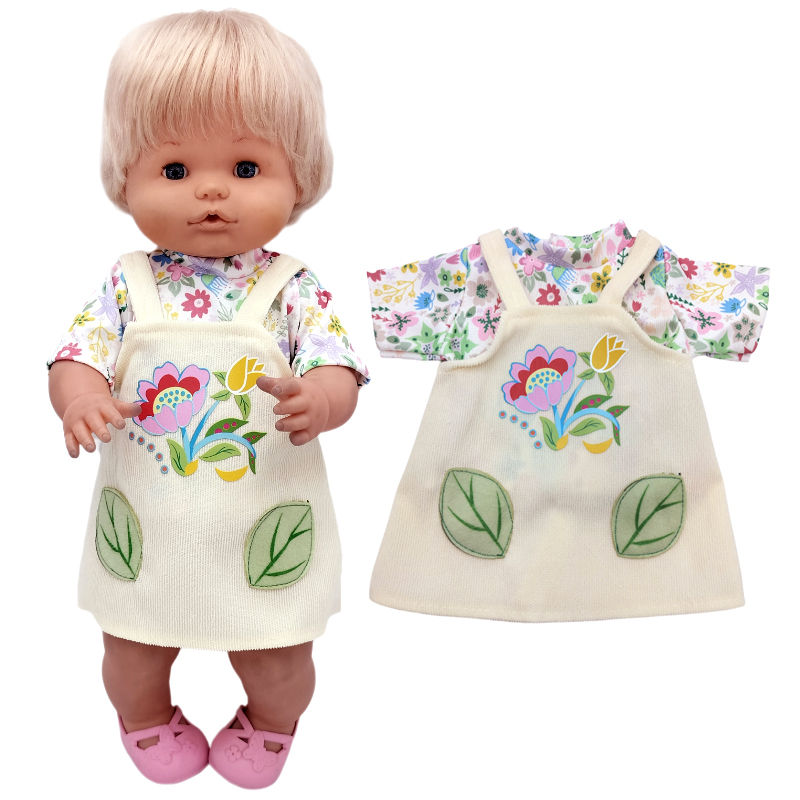 Reborn Baby Doll Clothes Jumpsuit 38 Cm Nenuco Doll Clothing Ropa Y Su Hermanita Toys Accessories
