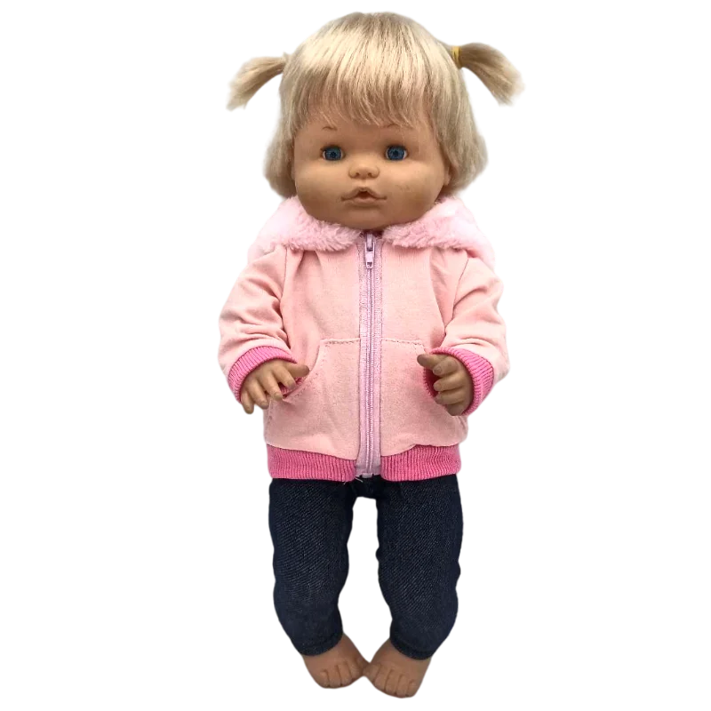 Reborn Baby Doll Clothes Jumpsuit 38 Cm Nenuco Doll Clothing Ropa Y Su Hermanita Toys Accessories