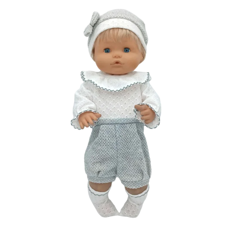 Reborn Baby Doll Clothes Jumpsuit 38 Cm Nenuco Doll Clothing Ropa Y Su Hermanita Toys Accessories