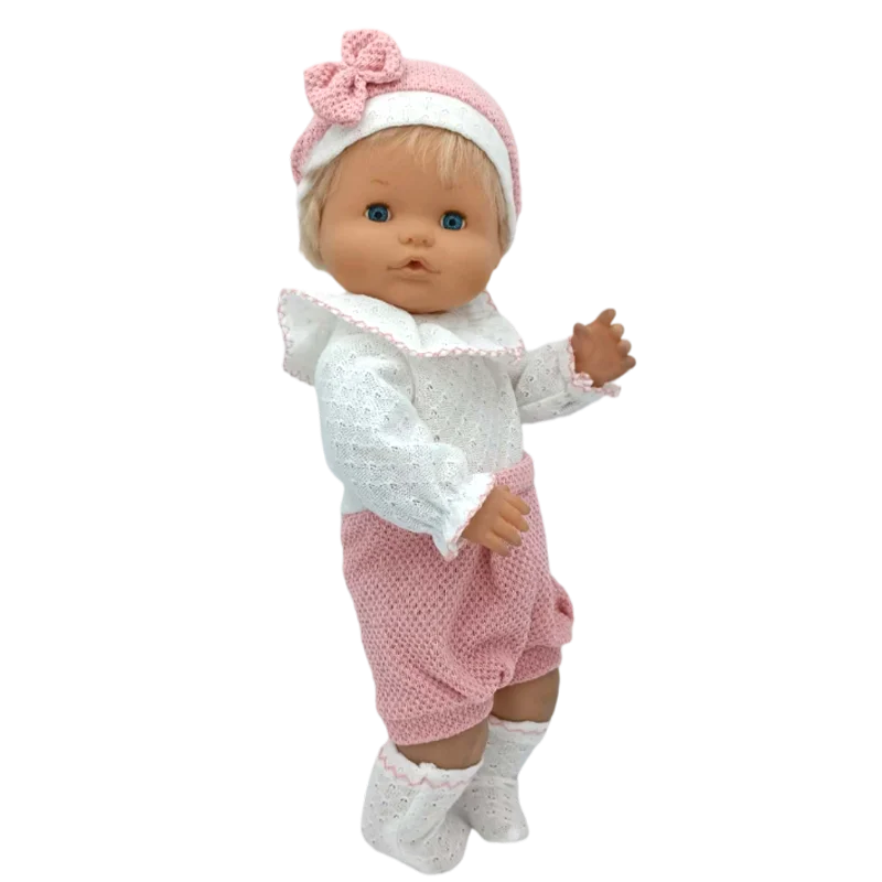 Reborn Baby Doll Clothes Jumpsuit 38 Cm Nenuco Doll Clothing Ropa Y Su Hermanita Toys Accessories