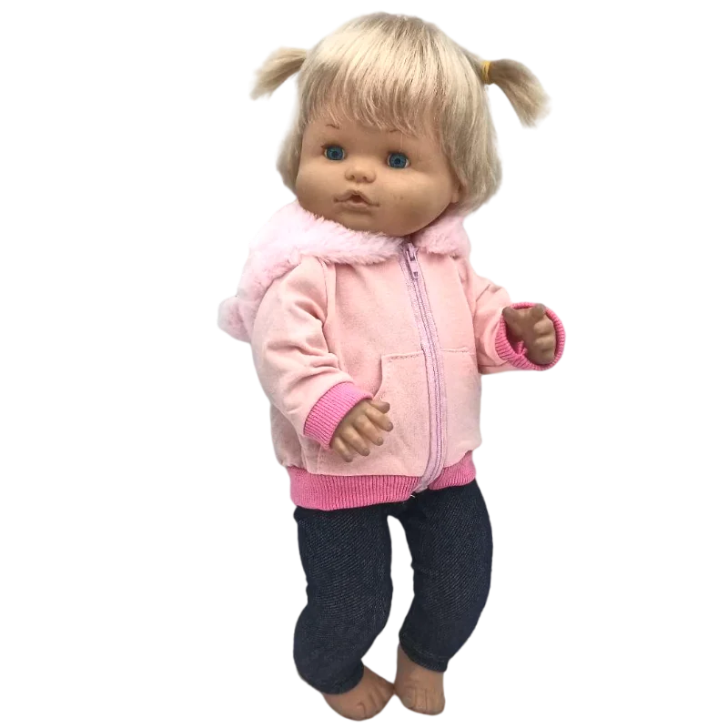 Reborn Baby Doll Clothes Jumpsuit 38 Cm Nenuco Doll Clothing Ropa Y Su Hermanita Toys Accessories