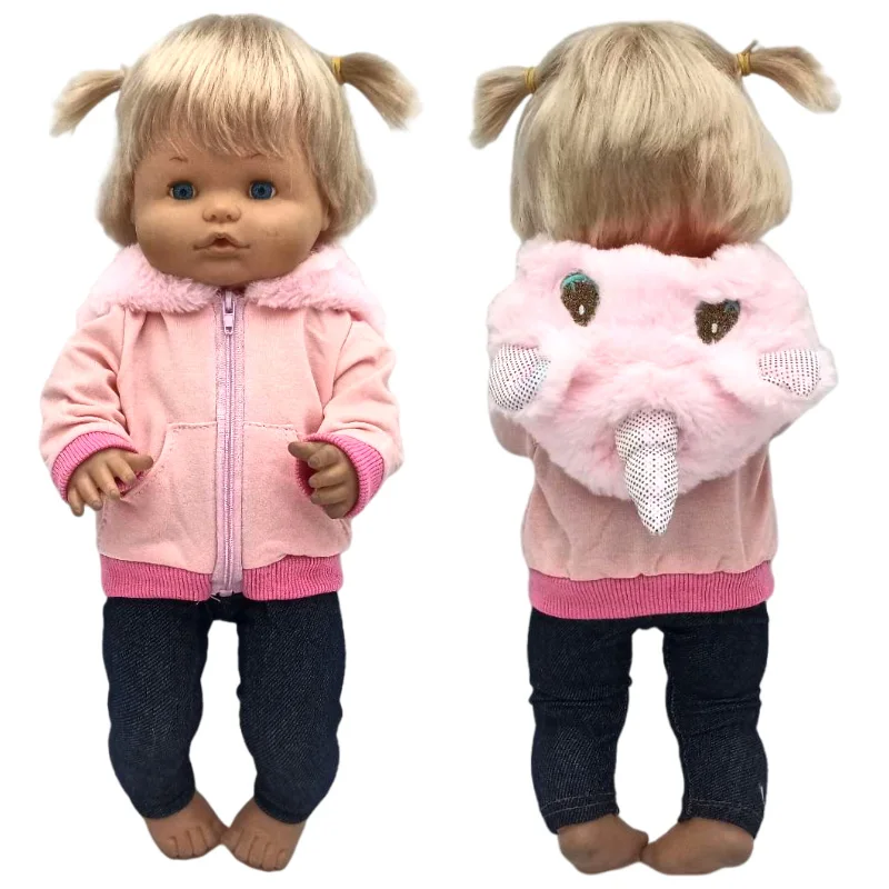 Reborn Baby Doll Clothes Jumpsuit 38 Cm Nenuco Doll Clothing Ropa Y Su Hermanita Toys Accessories