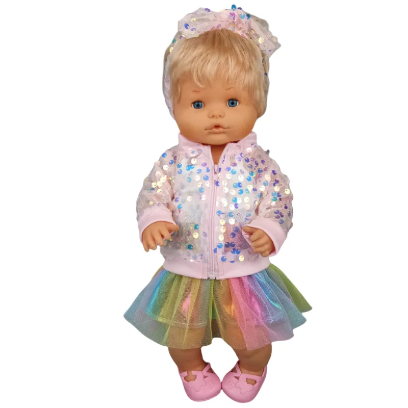 for 40cm Nenuco Baby Doll Dress Christmas Tree for 38cm Doll Clothes Costume