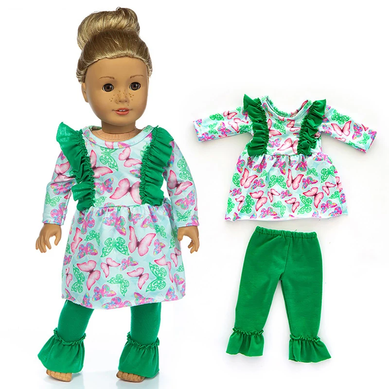 18' Girl Doll Costume Arabic Clothes Set 18-Inch Girl Doll Jasmine Clothes Baby Gift
