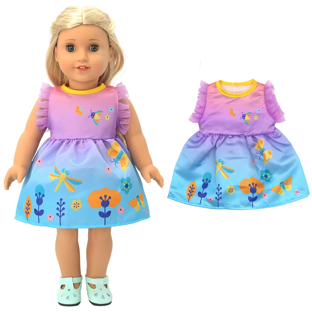 18' Girl Doll Costume Arabic Clothes Set 18-Inch Girl Doll Jasmine Clothes Baby Gift