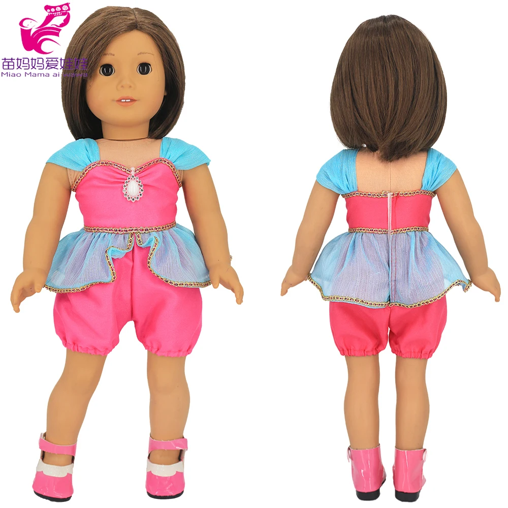 18' Girl Doll Costume Arabic Clothes Set 18-Inch Girl Doll Jasmine Clothes Baby Gift
