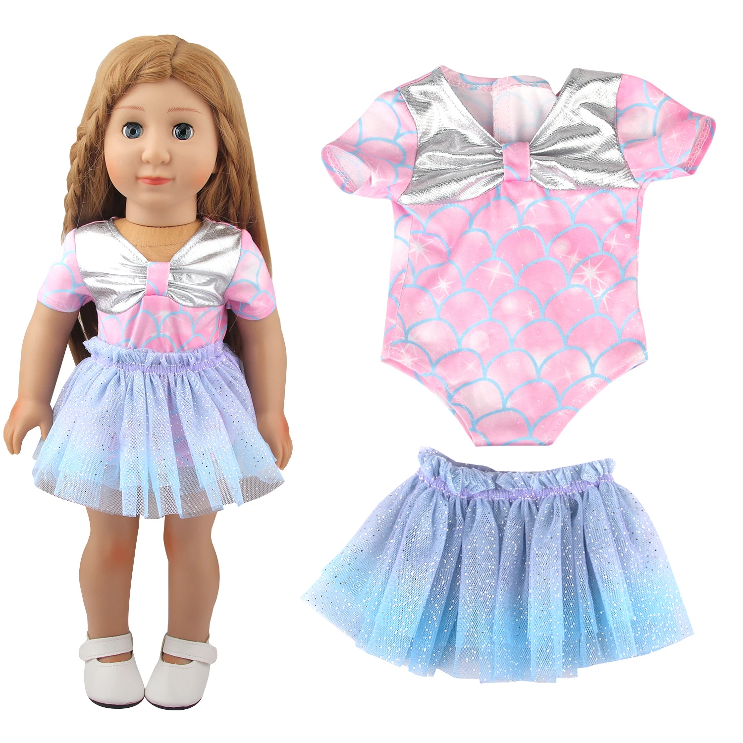 18' Girl Doll Costume Arabic Clothes Set 18-Inch Girl Doll Jasmine Clothes Baby Gift
