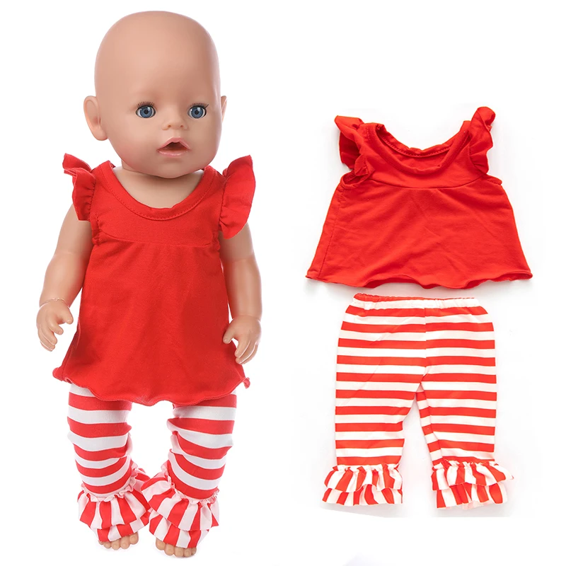 New Born Baby Doll Clothes Hooded Sweater for 18" Girl Doll Jacket Toys Doll Outfits