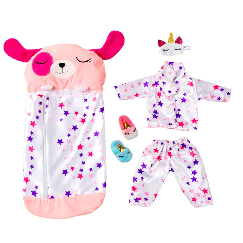 New Born Baby Doll Clothes Hooded Sweater for 18" Girl Doll Jacket Toys Doll Outfits
