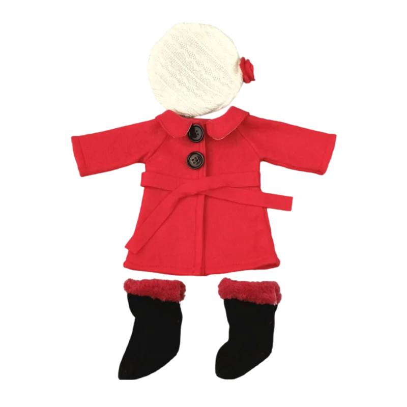 New Born Baby Doll Clothes Hooded Sweater for 18" Girl Doll Jacket Toys Doll Outfits