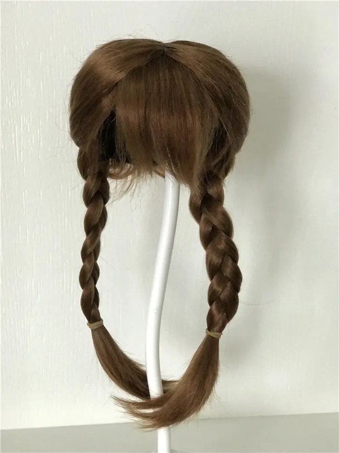 New hair Wig for 20inch to 22inch Reborn Dolls Long Strainght hair for 48-55cm Silicone Reborn Baby Doll Hair Wig