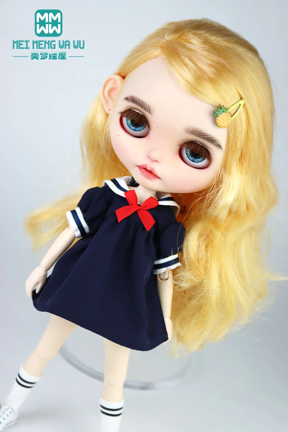 1pcs Blyth Doll Clothes Fashion JK Dress, Sailor Uniform, School Uniform for Blyth Azone OB23 OB24 1/6 Doll Accessories